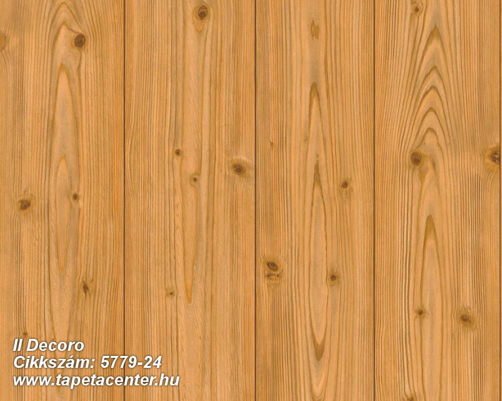 Fa hatású-fa mintás,különleges felületű,barna,narancs-terrakotta,gyengén mosható,illesztés mentes,papír tapéta 